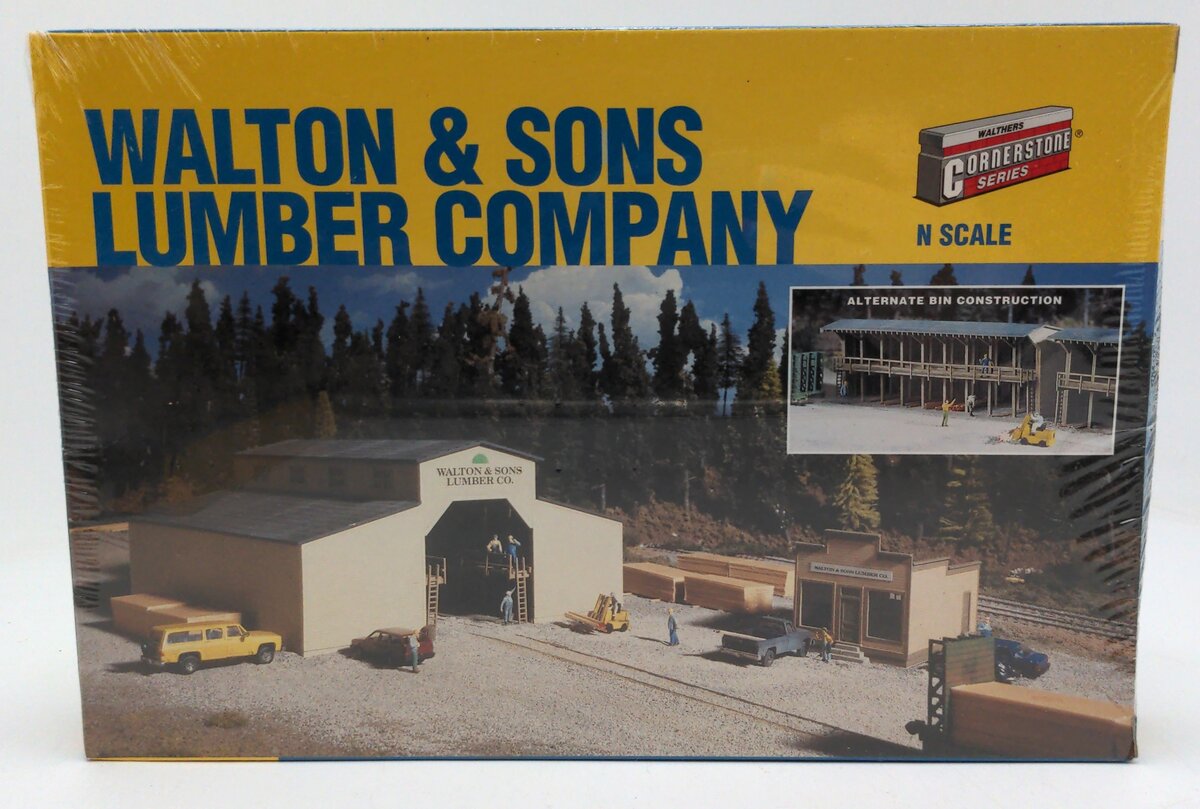 Walthers 933-3213 N Scale CornerStone Series Central Gas & Supply Building Kit