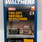 Walthers 933-3773 HO Two City Sidewalk Newsstands Kit