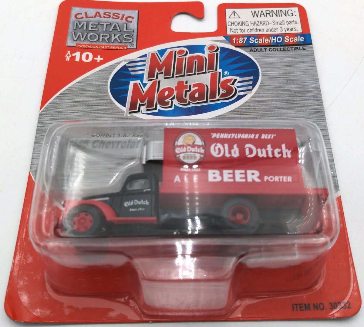 Classic Metal Works 30332 HO Mini Metals Old Dutch '41-'46 Chevy Delivery Truck