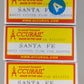 Accurail 8035 HO Scale Santa Fe Center Flow Covered Hopper ATSF Kit (Set of 3)