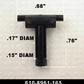 Lionel 18961-165 PA-1 Diesel Coupler T-Bars