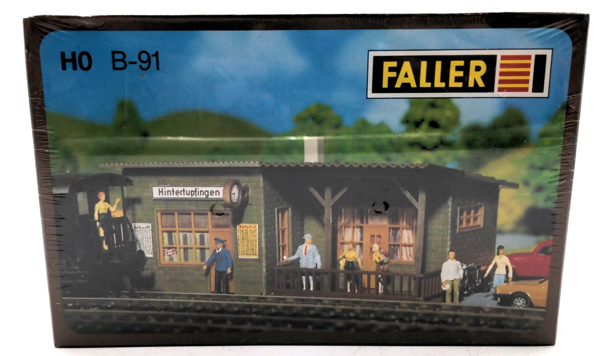 Faller B-91 HO Wayside Station Building Kit