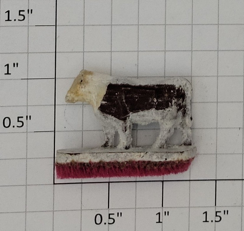 American Flyer XA11285 S Scale Brown Stock Yard Cattle with Felt