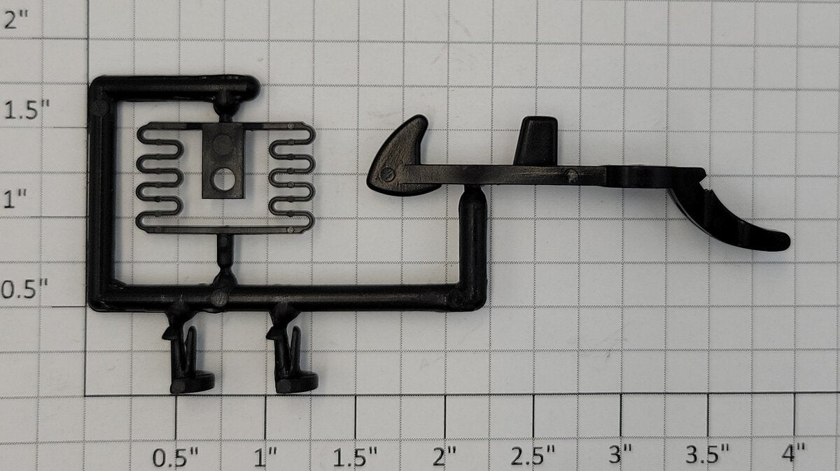 LGB 64402 G Scale Coupler Hook, Spring w/ Pins and Mounting Screw