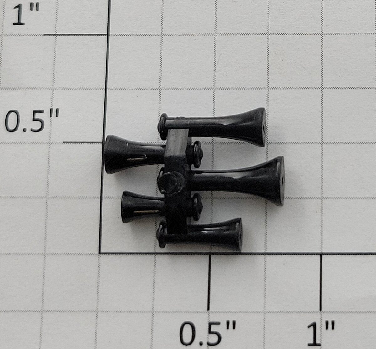 Lionel 1776-13B Black Ornamental 5-Horn