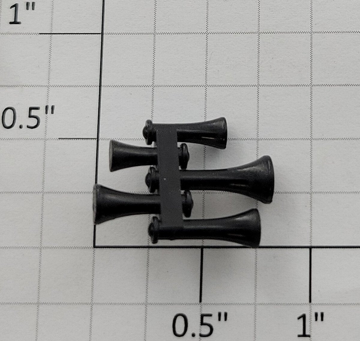 Lionel 1776-13B Black Ornamental 5-Horn