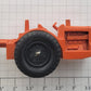 Lionel 6817-1 Orange Allis Chalmers Scraper Tractor Front