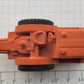 Lionel 6817-1 Orange Allis Chalmers Scraper Tractor Front