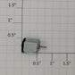 Lionel 6108057240 Mininiature DC Smoke Unit Fan Motor w/ Horizontal Screw Holes