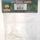 JTT Scenery Products 97357 1/16" (1:200) Scale White Light Poles #7 (Pack of 12)