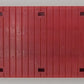 MTS 72249-1 Red U.S.Army Rocket Flatcar Frame with Steps and Brake