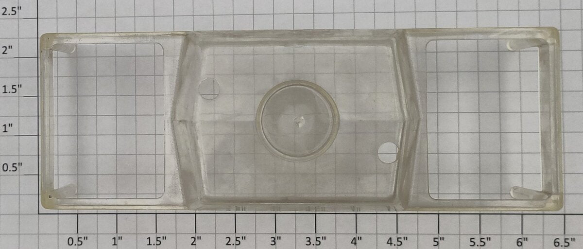 Lionel 6417-5 Clear Caboose Cupola Window Shell