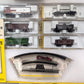 MicroTrains Santa Fe Desktop Railroad Z Gauge Diesel Freight Train Set