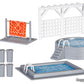 Kibri 38148 HO Garden and Terrace Decoration Set