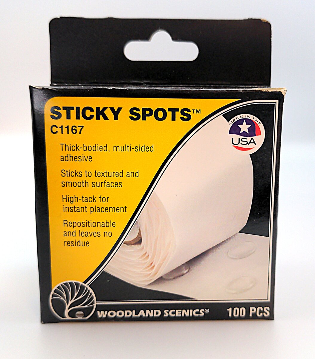 Woodland Scenics C1167 Sticky Spots™ Adhesive
