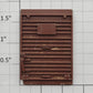 Lionel 2758-12 Right Hand Brown Metal Door