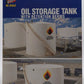 Walthers 933-3168 HO Scale Tall Storage Tank With Retention Berms Kit