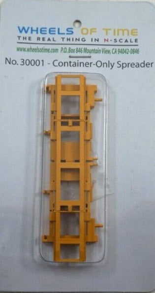 Wheels of Time 30001 N Raygo Wagner PC-90 Piggy-Packer Container-Only Spreader