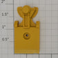 Lionel 16322-30 Yellow TTUX Female Articulated Coupler