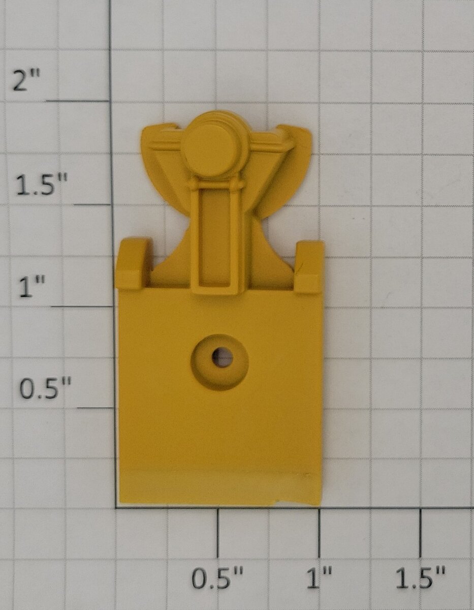 Lionel 16322-30 Yellow TTUX Female Articulated Coupler