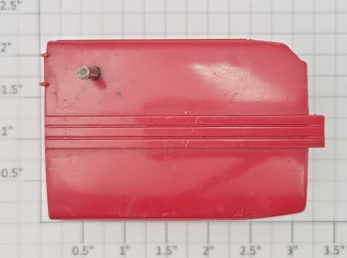 American Flyer 11195 S Scale Red Cab for 645 Work Caboose