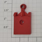 Lionel 16936-4 Maxi Double Stack Red TTUX Male Coupler