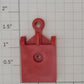 Lionel 16936-4 Maxi Double Stack Red TTUX Male Coupler