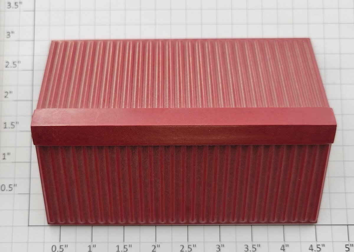 American Flyer XA13BX S Scale School House or Tool Shed Maroon Roof