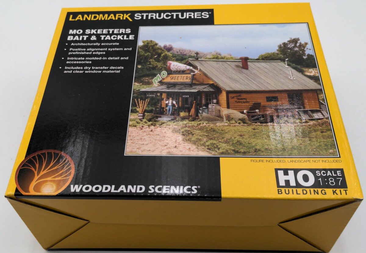 Woodland Scenics PF5194 HO Mo Skeeters Bait & Tackle Building Kit