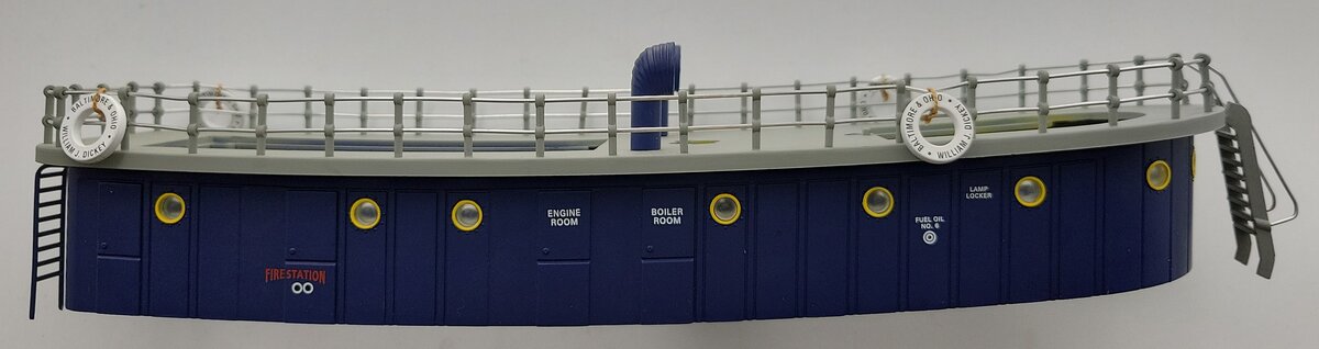 Lionel 14180-3 Baltimore & Ohio Railroad William J. Dickey Tugboat Lower Cabin