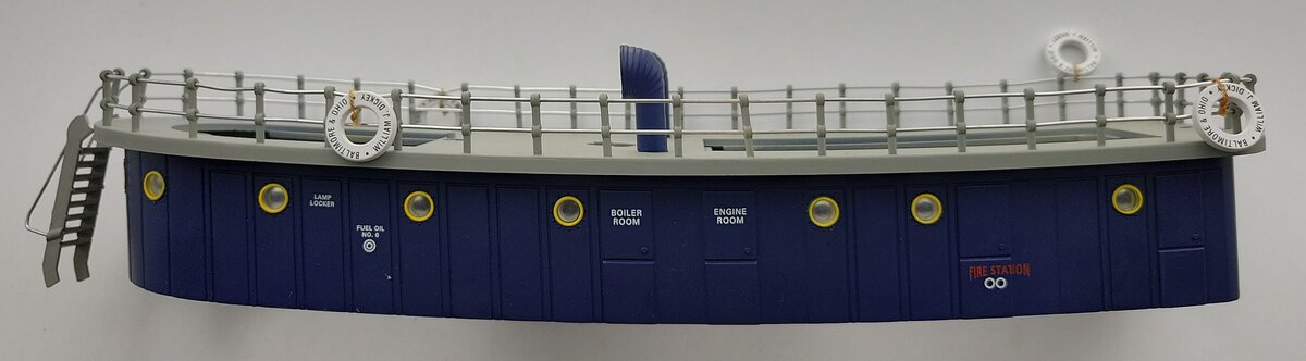 Lionel 14180-3 Baltimore & Ohio Railroad William J. Dickey Tugboat Lower Cabin