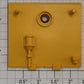 Lionel 17100-79 Yellow Chessie 3-Bay Hopper Brake End Frame