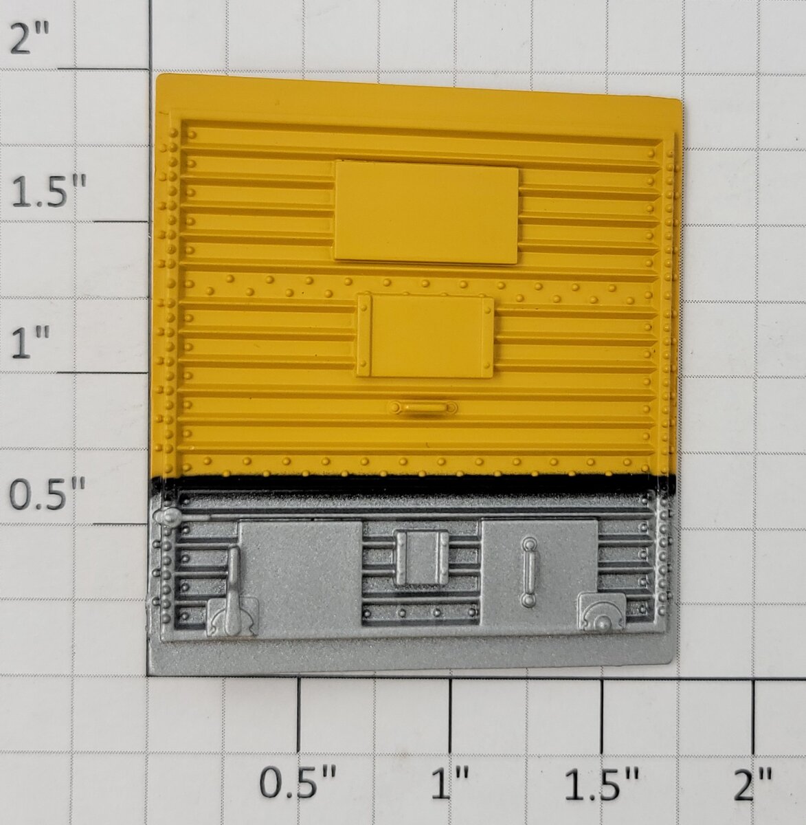 Lionel 29290-14 Yellow / Black / Silver Rio Grande Multi-Panel Boxcar Door
