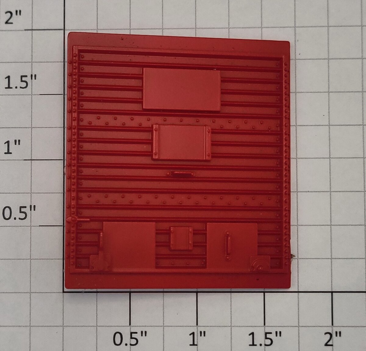 Lionel 29291-14 Red Multi-Panel Boxcar Door