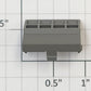 Lionel 58100-45 HO Union Pacific Veranda Turbine Gray Big Blow Roof Vent