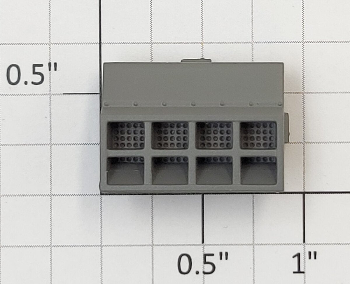 Lionel 58100-45 HO Union Pacific Veranda Turbine Gray Big Blow Roof Vent