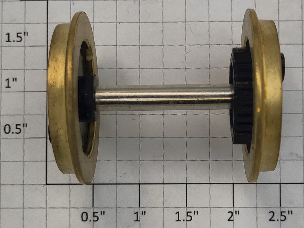 Lionel 85101-504 G Scale 0-6-0T Steam Locomotive Front Geared Wheel Set