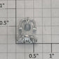 Lionel 85104-30 G Scale 4-4-2 Atlantic Steam Loco Chrome Plated Bell