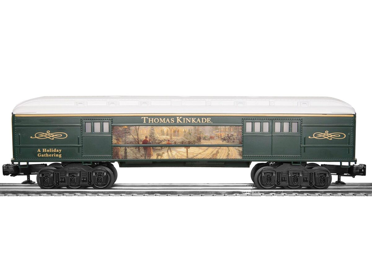 Lionel 6-81395 O Gauge Thomas Kinkade Christmas LionChief Steam Train Set