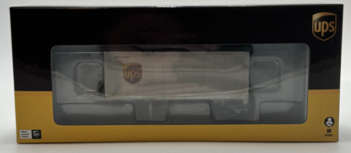 Athearn 29427 HO UPS 28' Container & Chassis #620701