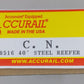 Accurail 8516 HO Scale Canadian Northern 40' Steel Reefer Road #: 211805
