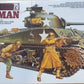 Tamiya 35250 1:35 M4A3 SHERMAN 75MM Tank Model Kit