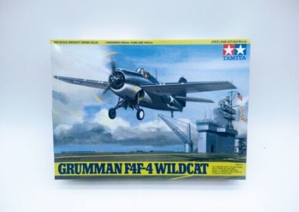 Tamiya 61034 1:48 Grumman F4F-4 Wildcat Plane Military Aircraft