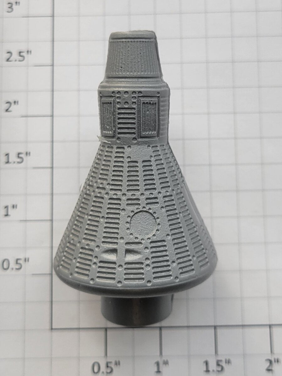 Lionel 26469-55 O Gauge Silver Alien Recovery Capsule #X51-H37