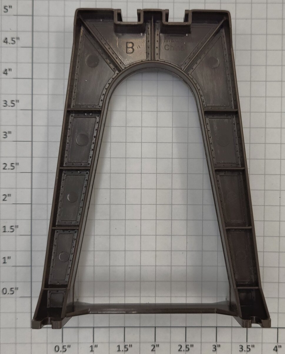 Lionel 12754-3 Brown Plastic Trestle Bridge "B" Section