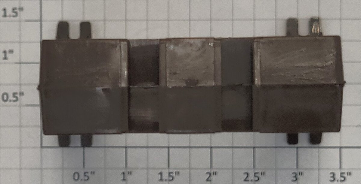 Lionel 12754-5 Brown Plastic Trestle Bridge "D" Section