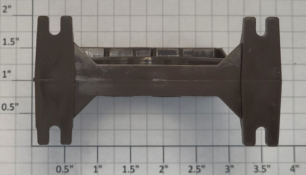 Lionel 12754-8 Brown Plastic Trestle Bridge "G" Section