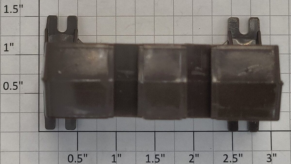Lionel 12754-8 Brown Plastic Trestle Bridge "G" Section