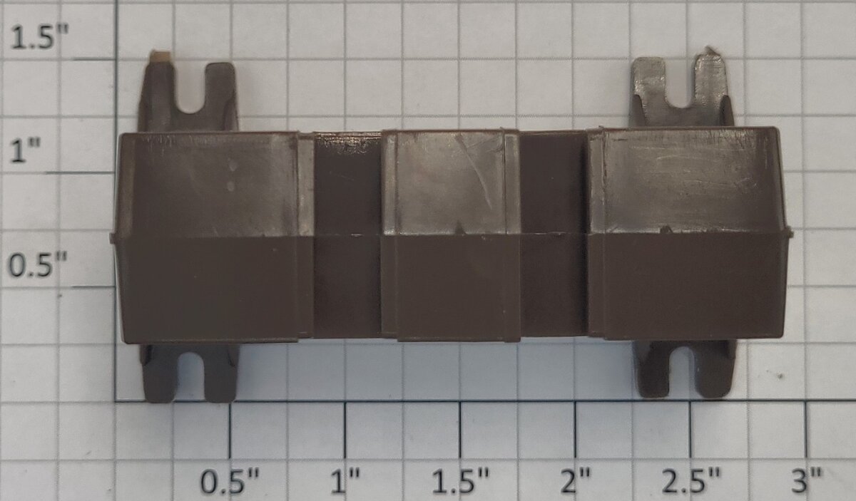 Lionel 12754-10 Brown Plastic Trestle Bridge "I" Section