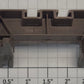 Lionel 12754-11 Brown Plastic Trestle Bridge "J" Section